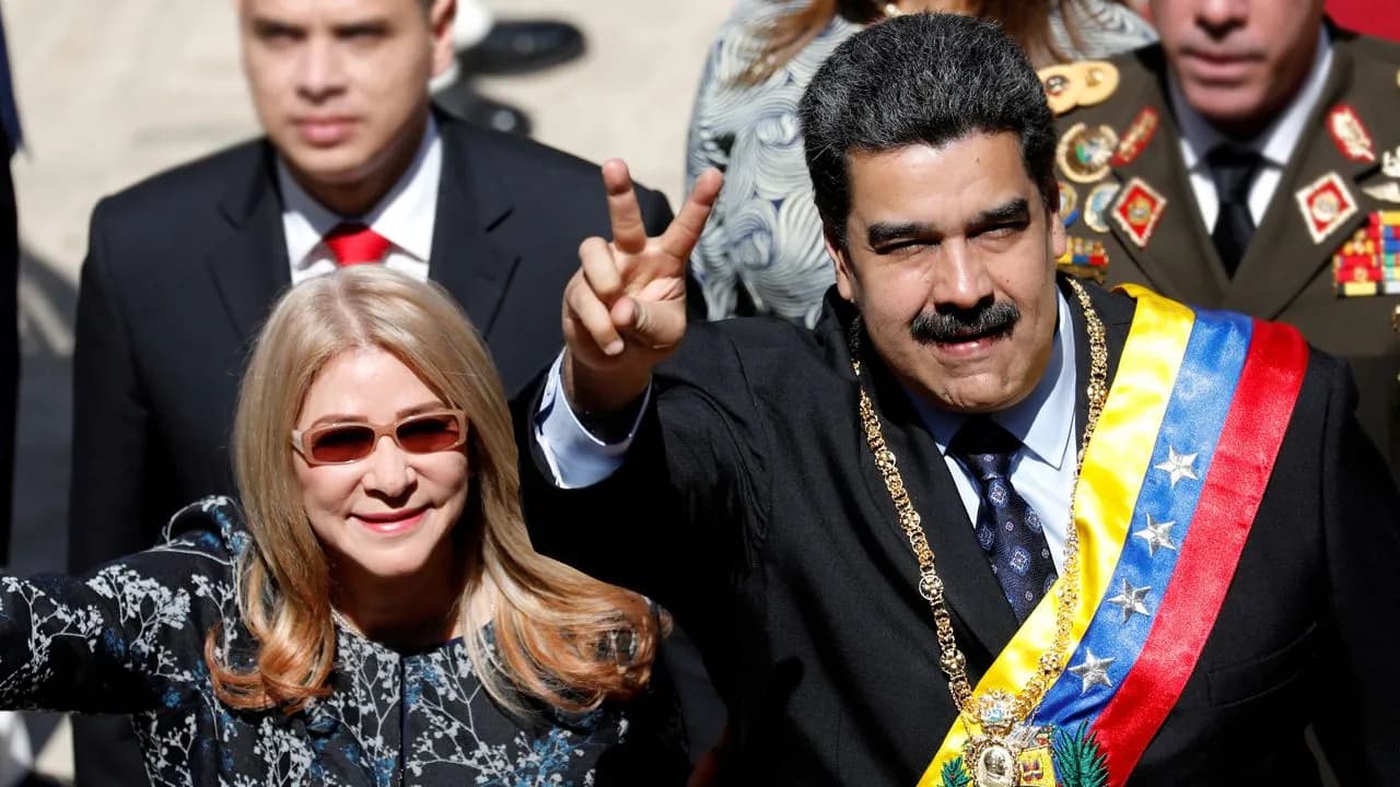 Nicolás Maduro y Cilia Flórez 2 Nicolás Maduro y Cilia Flórez 2