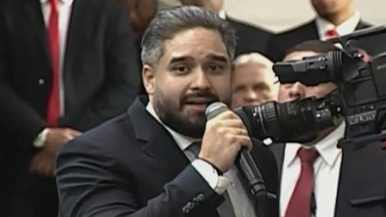 Nicolás Maduro Guerra, hijo del dictador Nicolás Maduro. Nicolás Maduro Guerra, hijo del dictador Nicolás Maduro.