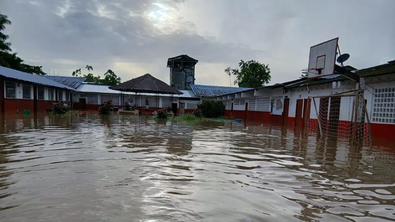 Las intensas lluvias han causado inundaciones en diferentes regiones del país. Créditos: UNGRD Las intensas lluvias han causado inundaciones en diferentes regiones del país. Créditos: UNGRD