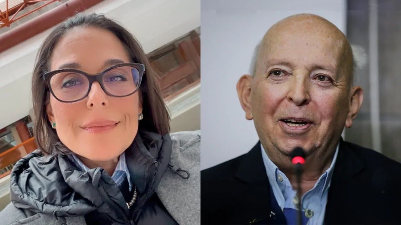 La abogada Claudia Patricia Bueno y el Alto Comisionado para La Paz, Otty Patiño. La abogada Claudia Patricia Bueno y el Alto Comisionado para La Paz, Otty Patiño.
