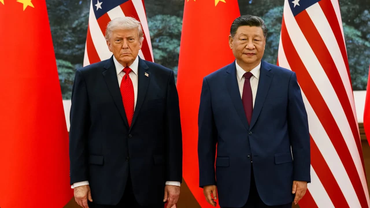 Donald Trump y Xi Jinping se reunieron en Pekín Donald Trump y Xi Jinping se reunieron en Pekín