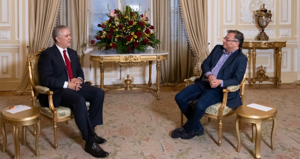 Gustavo Petro E Iván Duque