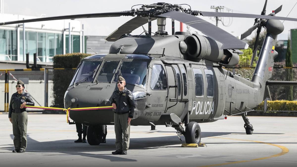 Los modernos Black Hawk donados por Estados Unidos a la Policía | Cambio