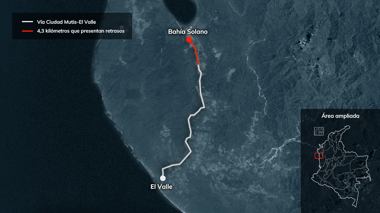 Pavimentación de la vía Bahía Solano-El Valle: ¿misión imposible?