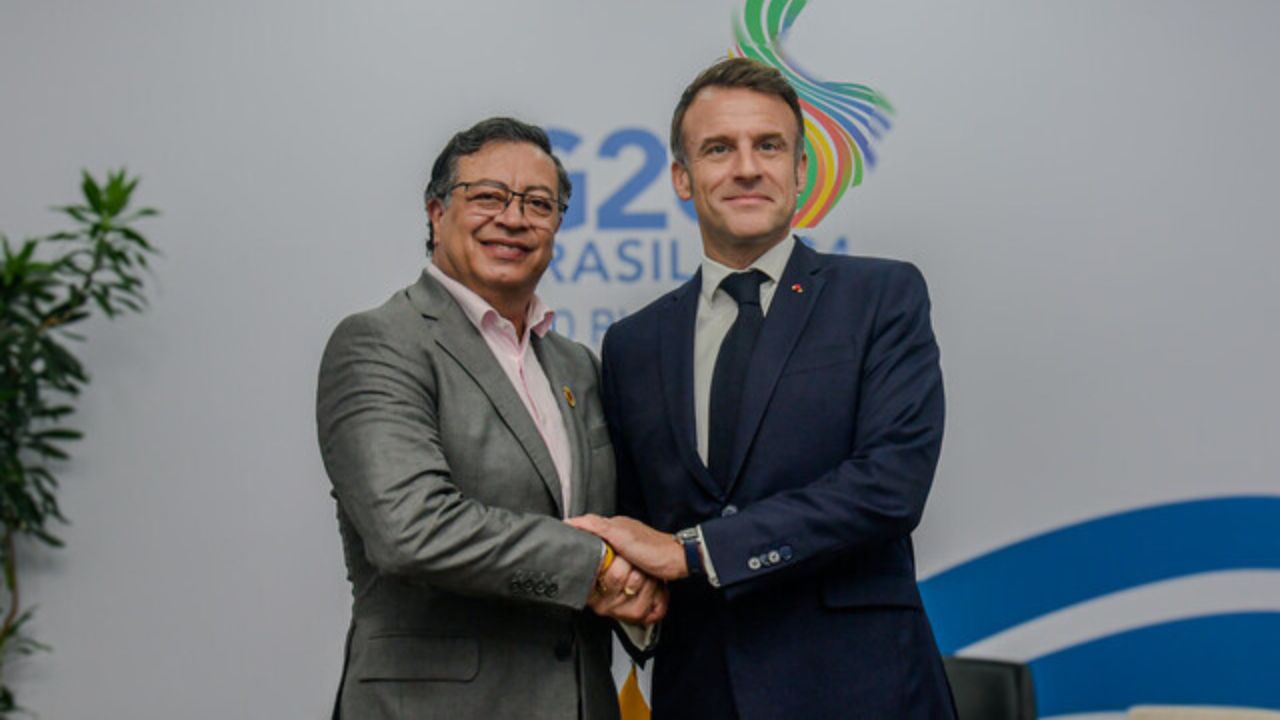 ‘Nunca le doy lecciones a alguien del sur y es extraño recibirlas’: el cruce entre Gustavo Petro y Emmanuel Macron en pleno debate sobre el cambio climático