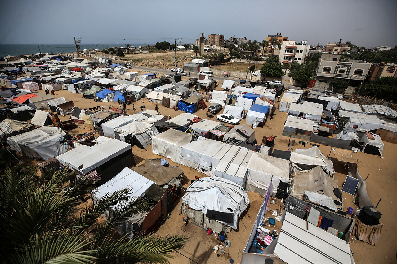 Campo de refugiados Gaza
