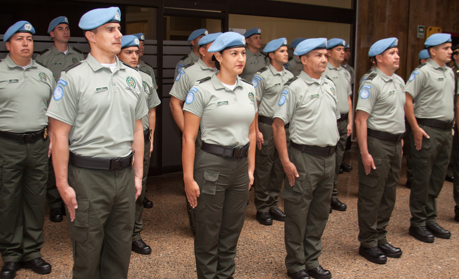 Crédito: Colprensa. Los Cascos Azules de la ONU.
