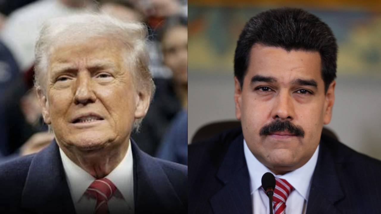 Donald Trump y Nicolás Maduro, protagonistas de una escalada de tensión que ha marcado la relación entre Estados Unidos y Venezuela en los últimos años. Crédito: Reuters - Colprensa