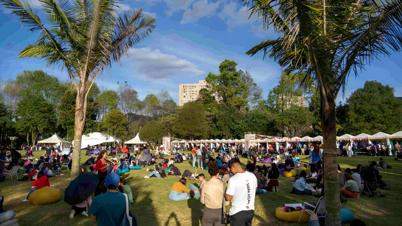 Festival de lectura al aire libre de Bogotá | Crédito: Alcaldía de Bogotá