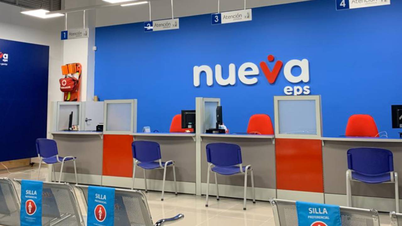 La crisis financiera y administrativa de la Nueva EPS pone en riesgo la atención de más de 11 millones de afiliados en Colombia. Crédito: Nueva EPS.