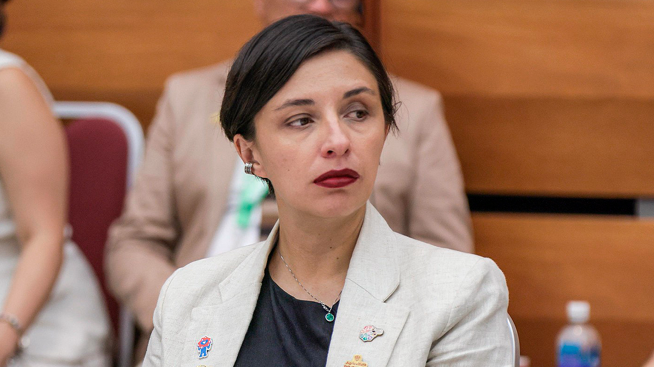Martha Carvajalino, ministra de agricultura.

Foto: Joel González, Presidencia de la República.