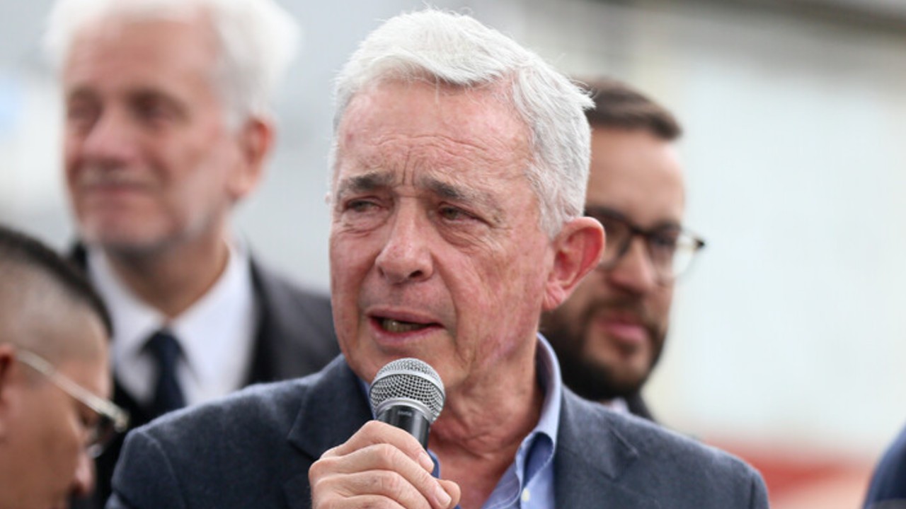 Álvaro Uribe Vélez, expresidente de Colombia. Créditos: Colprensa