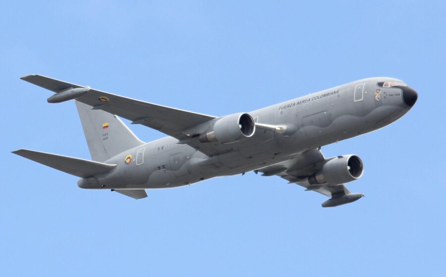 Aeronave en vuelo a gran altitud. Crédito: Colprensa.
