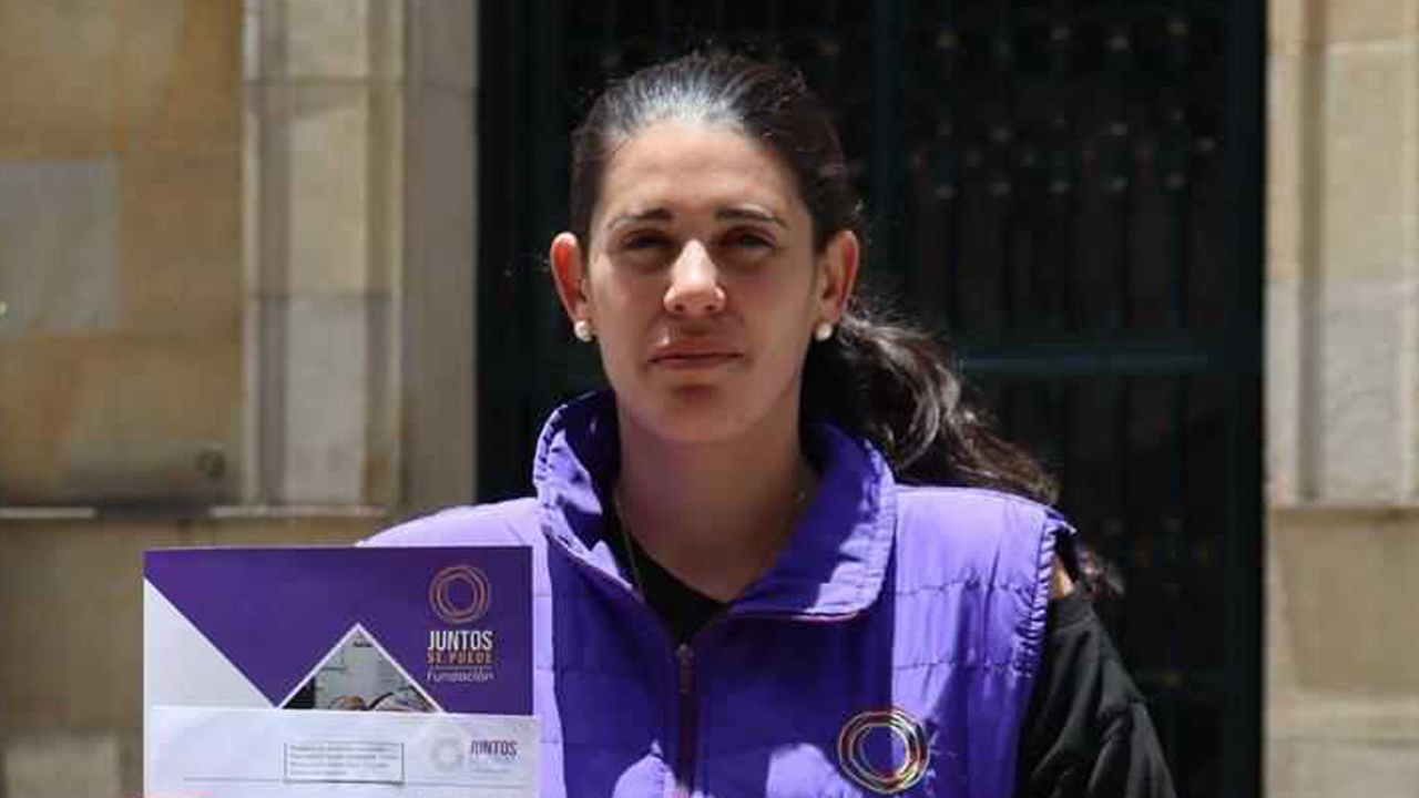 Ana Karina García, directora de la fundación Juntos Se Puede. Créditos: cortesía