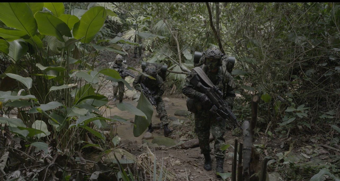 La operación fue realizada por tropas de la Tercera División  del Ejército en contra del frente suroccidental del ELN.
Crédito: Ejército Nacional