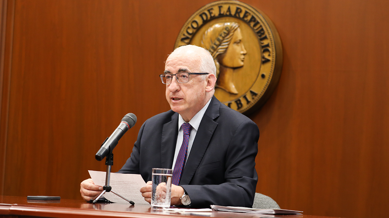 Leonardo Villar, gerente del Banco de la República. Crédito imagen: Banco de la República.