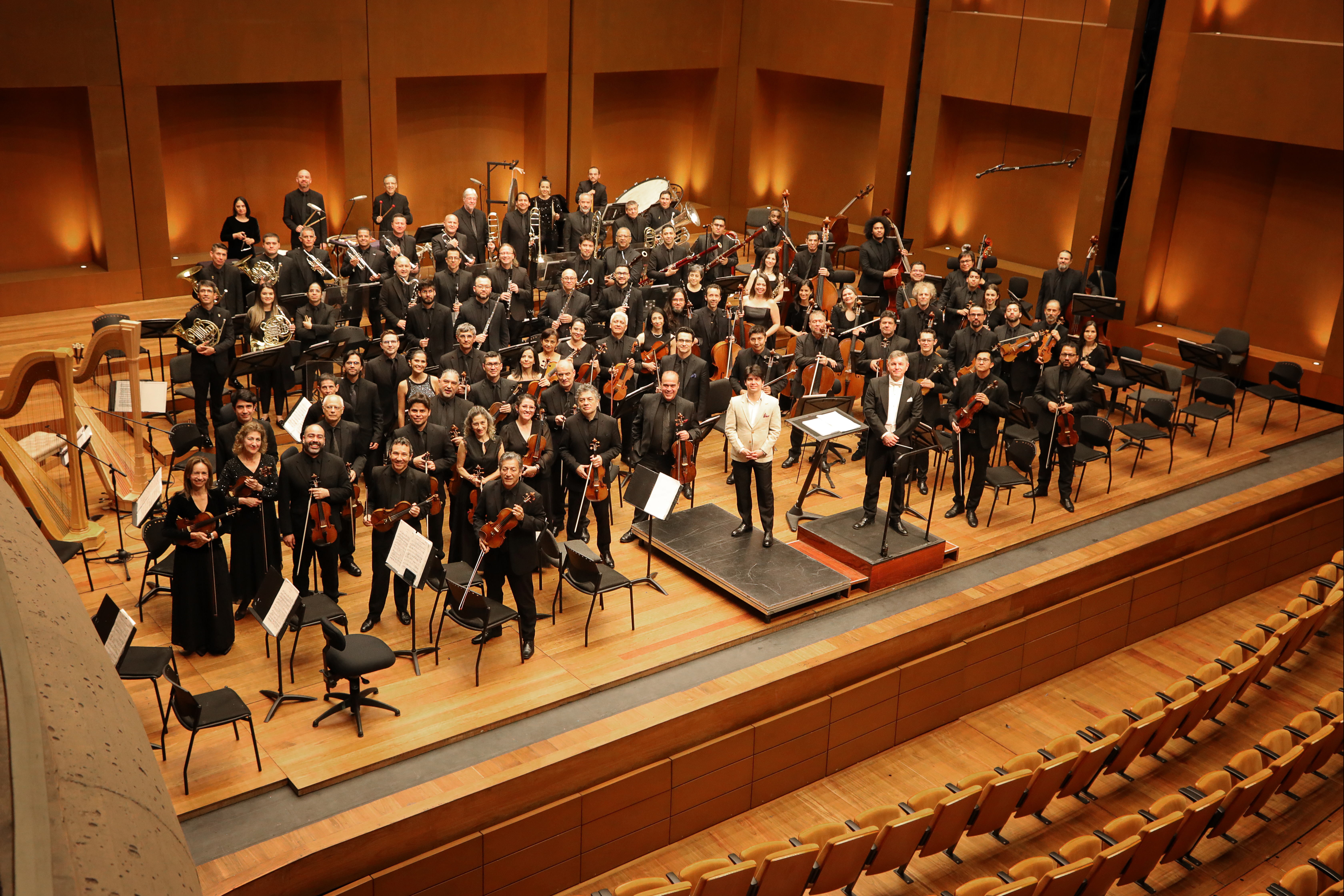 Orquesta Filarmónica de Bogotá.