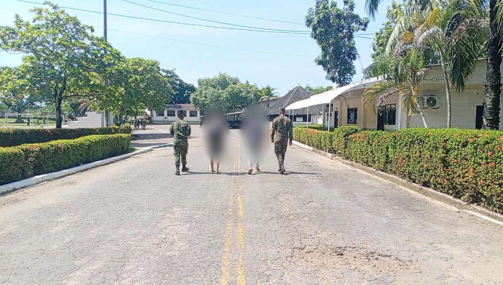 Los menores habían sido entrenados en el manejo de explosivos y  drones para atacar a la población civil y militar.
Crédito: Ejército Nacional