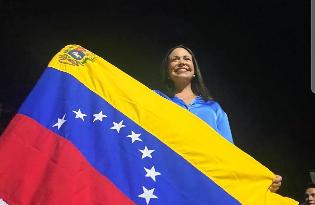 María Corina Machado, Premio Nobel de la Paz 2025. Foto: Instagram.