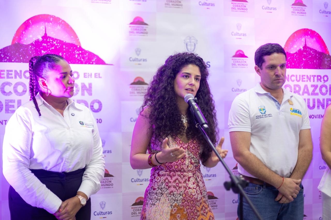 Yannai Kadamani, ministra de las Culturas, las Artes y los Saberes. | Crédito: cortesía