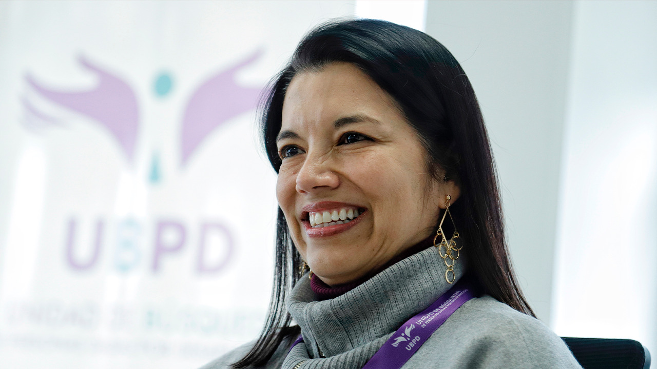 Directora de la Unidad de Búsqueda, Luz Janeth Forero Martínez. Foto: Colprensa.