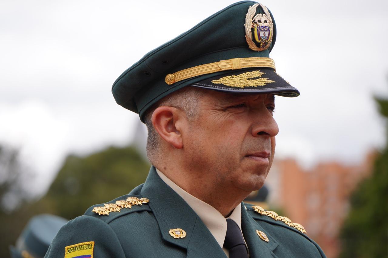 General Hugo López, comandante general de las Fuerzas Militares