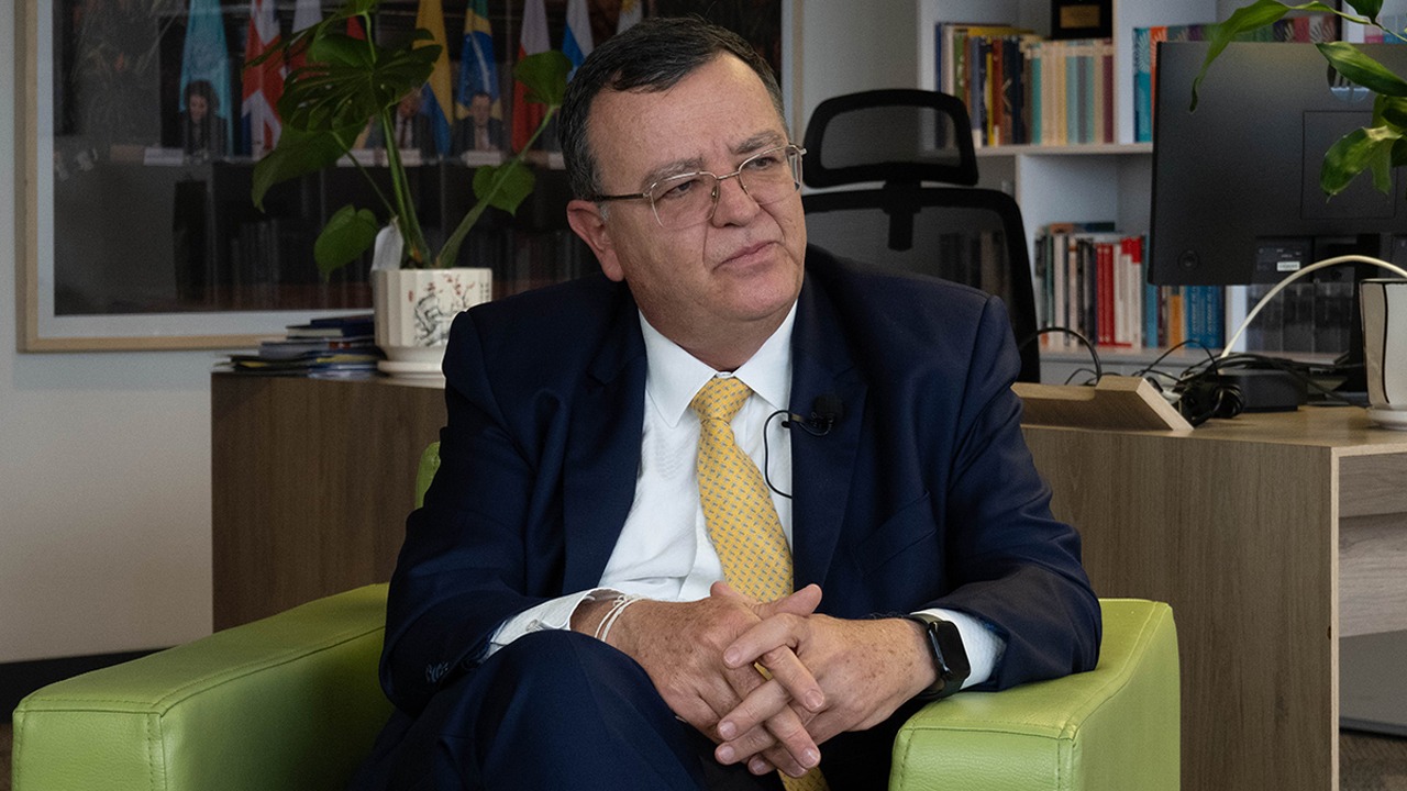 Alejandro Ramelli, presidente de la JEP. Foto: Pablo David-CAMBIO.