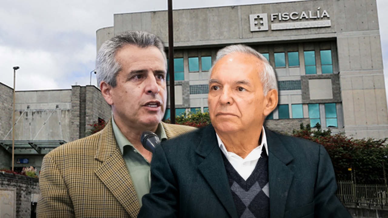 Exministros de hacienda y del interior Ricardo Bonilla y Luis Fernando Velasco.

Fotoilustración: Yamith Mariño.