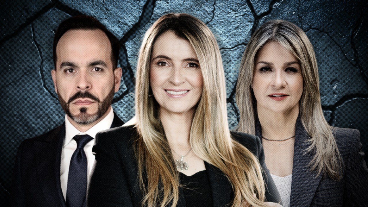 Abelardo de la Espriella, Paloma Valencia, Vicky Dávila.