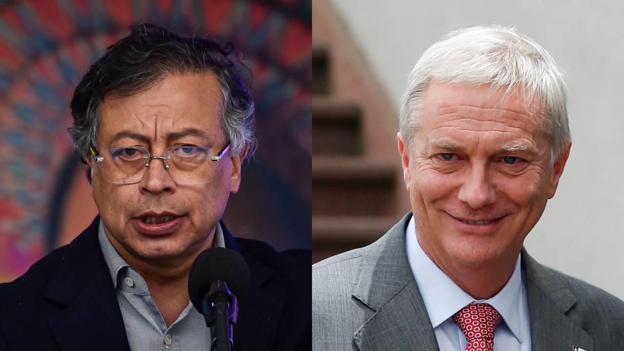 Gustavo Petro, presidente de Colombia y José Antonio Kast, presidente electo de Chile. Crédito: Colprensa - Reuters.