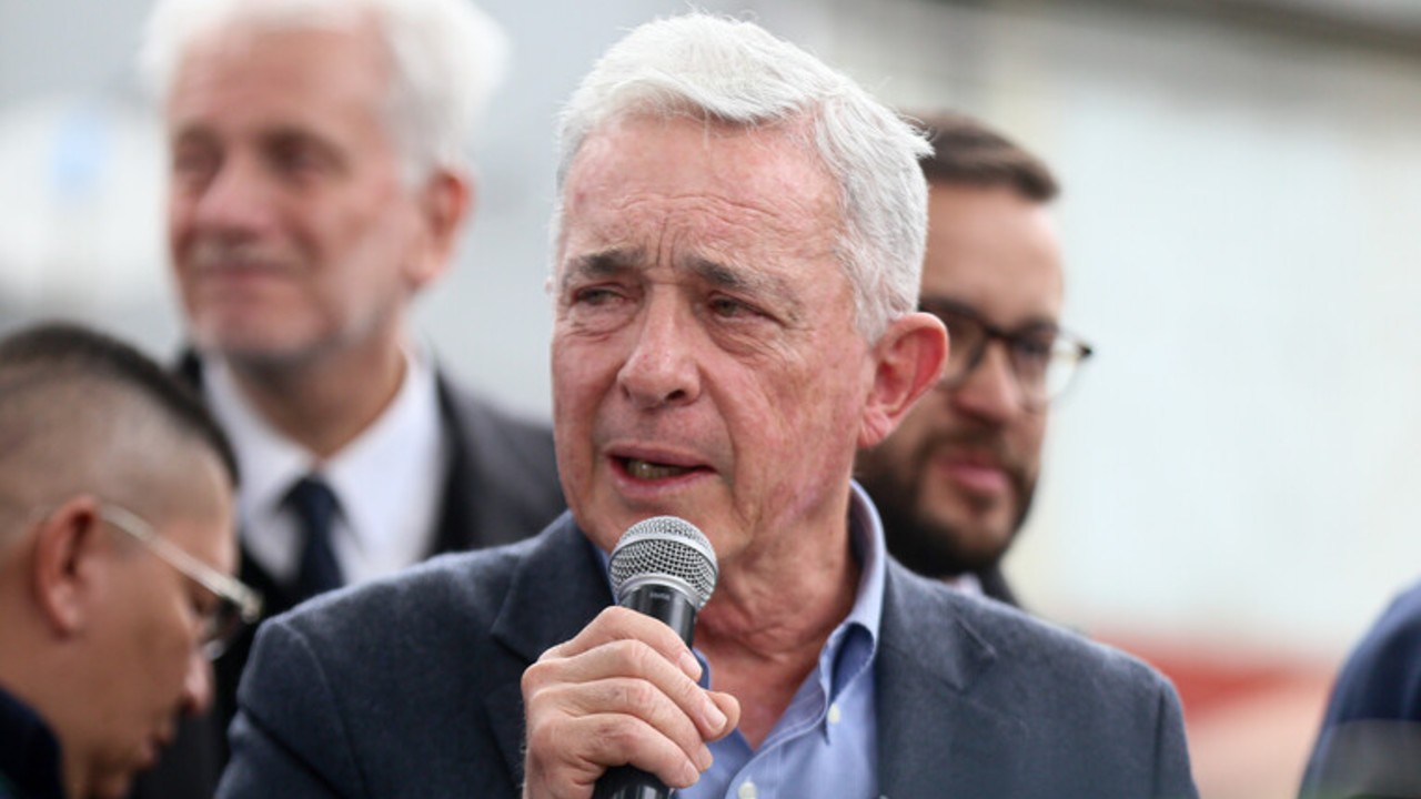 Expresidente Álvaro Uribe. Créditos: Colprensa