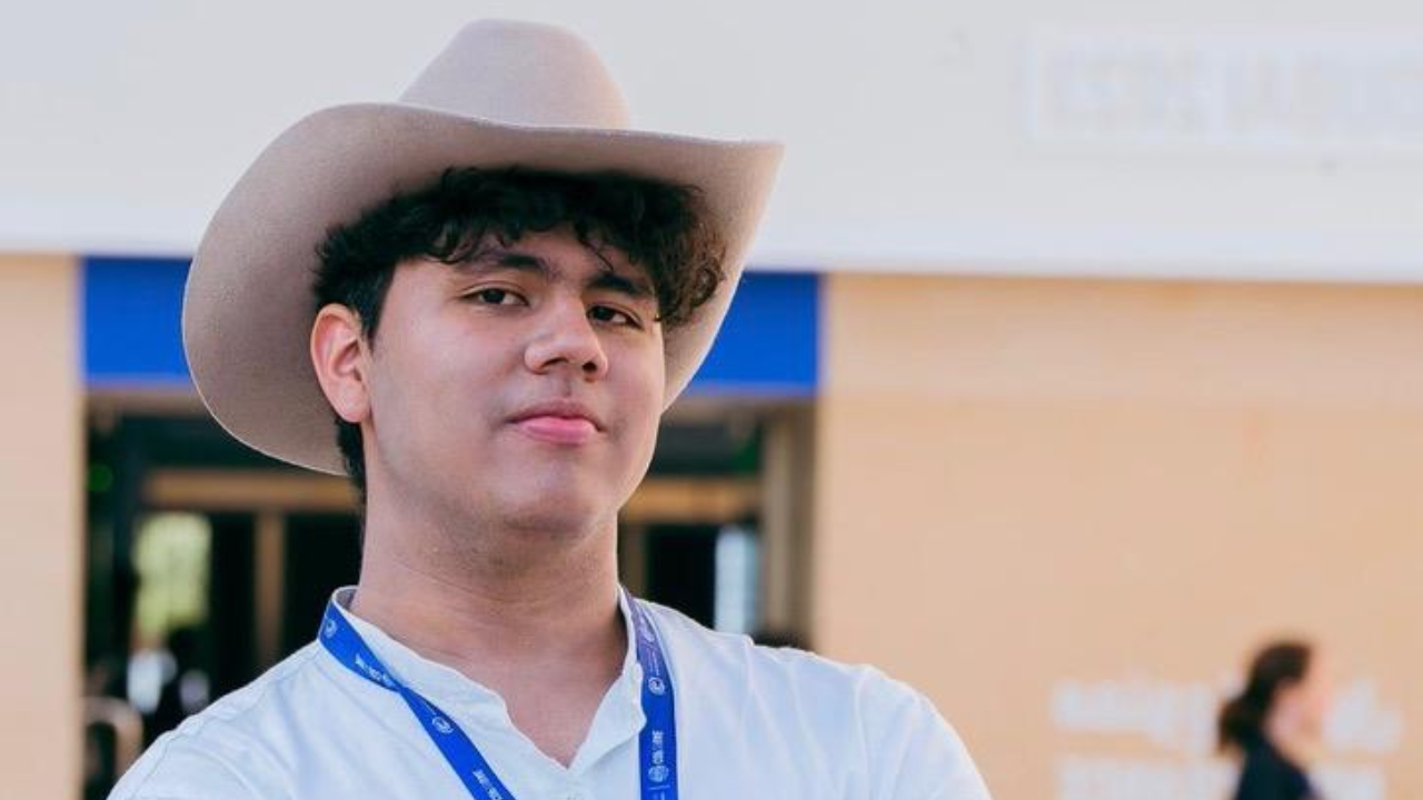 Juan David Amaya en la COP28.