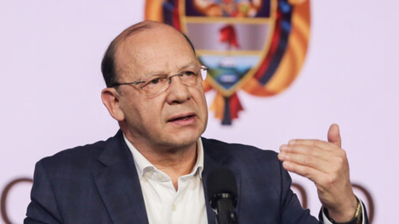 Germán Ávila, ministro de Hacienda. Créditos: Colprensa