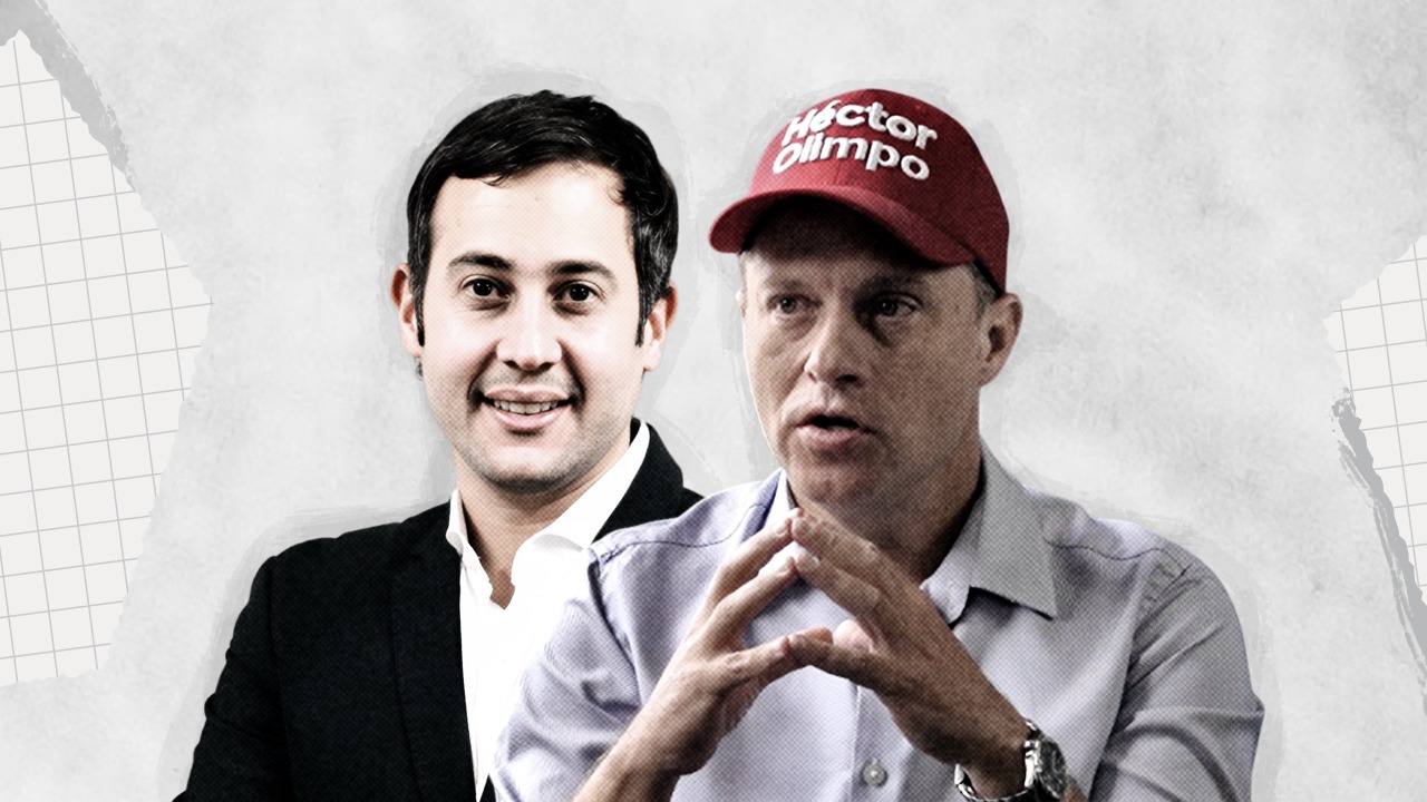 Mario Fernández Alcocer (izquierda) y Héctor Olimpo.