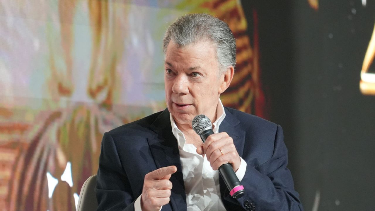 El expresidente Juan Manuel Santos fue el candidato que más gastos de campaña reportó en la primera vuelta de 2014 | Crédito: Pablo David - CAMBIO