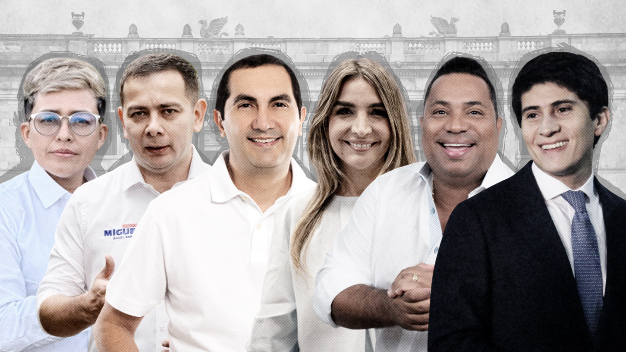 Yuly Colmenares ‘La Llanera’, Miguel Barreto, David Barguil, Nadia Blel, Edwin Brito 'Pechy Player' y Wadith Manzur integran la lista con la que la colectividad busca recuperar terreno perdido: mientras que en 2010 tenía 22 senadores, en el cuatrenio 2022-2026 obtuvo 15 curules. Crédito: Yamith Mariño - CAMBIO