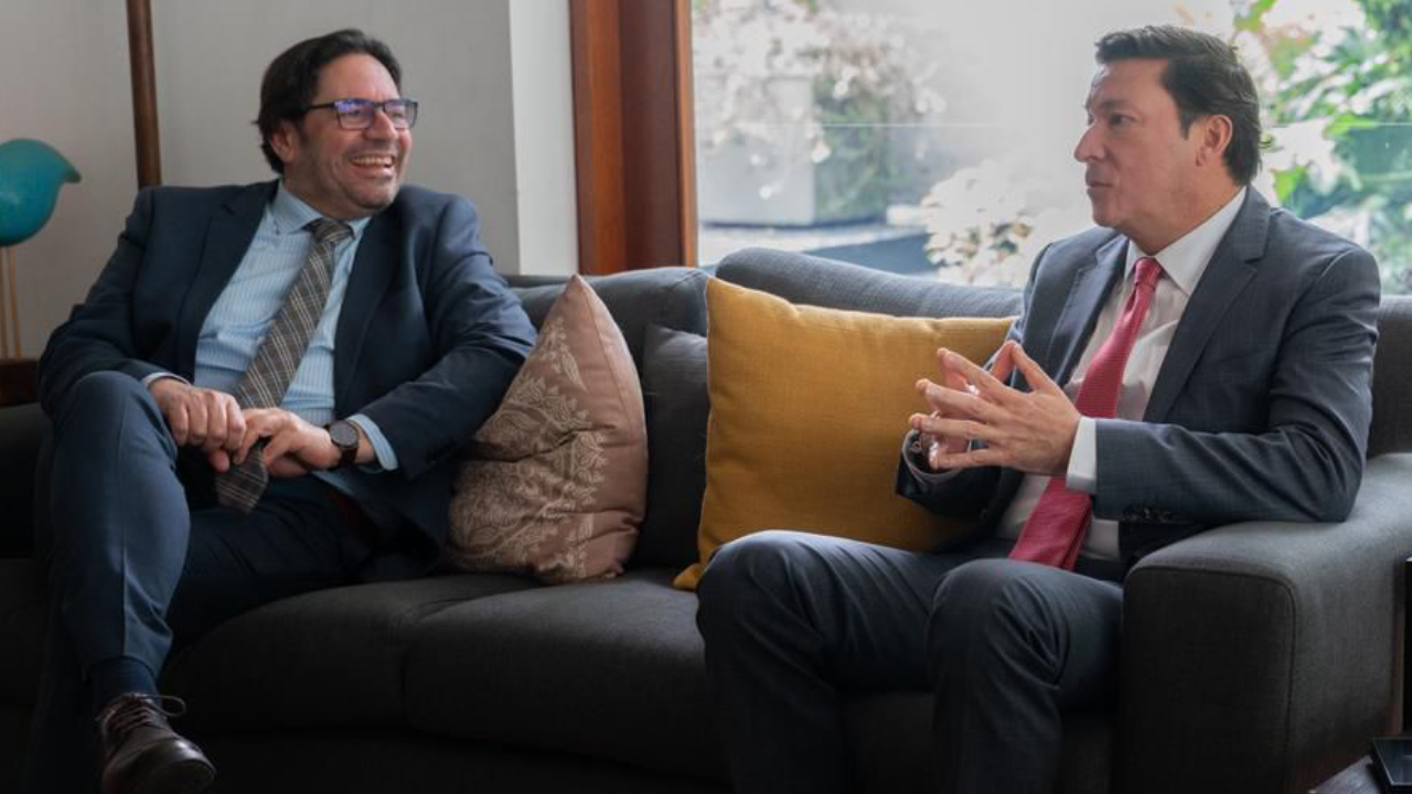 Hernán Penagos, registrador nacional, indicó que la presencia de la Unión Europea en Colombia brinda transparencia y confianza electoral a la ciudadanía. Foto: Registraduría