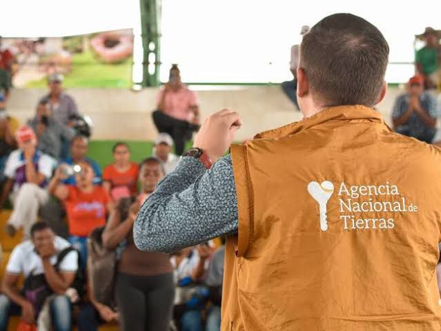 Crédito: Agencia Nacional de Tierras (ANT)