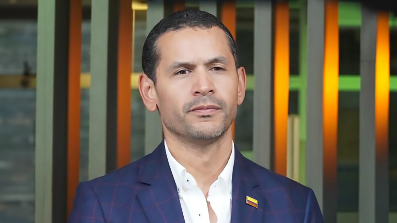 Daniel Palacios, candidato a la Presidencia por el movimiento Rescatemos a Colombia. Foto: Campaña.