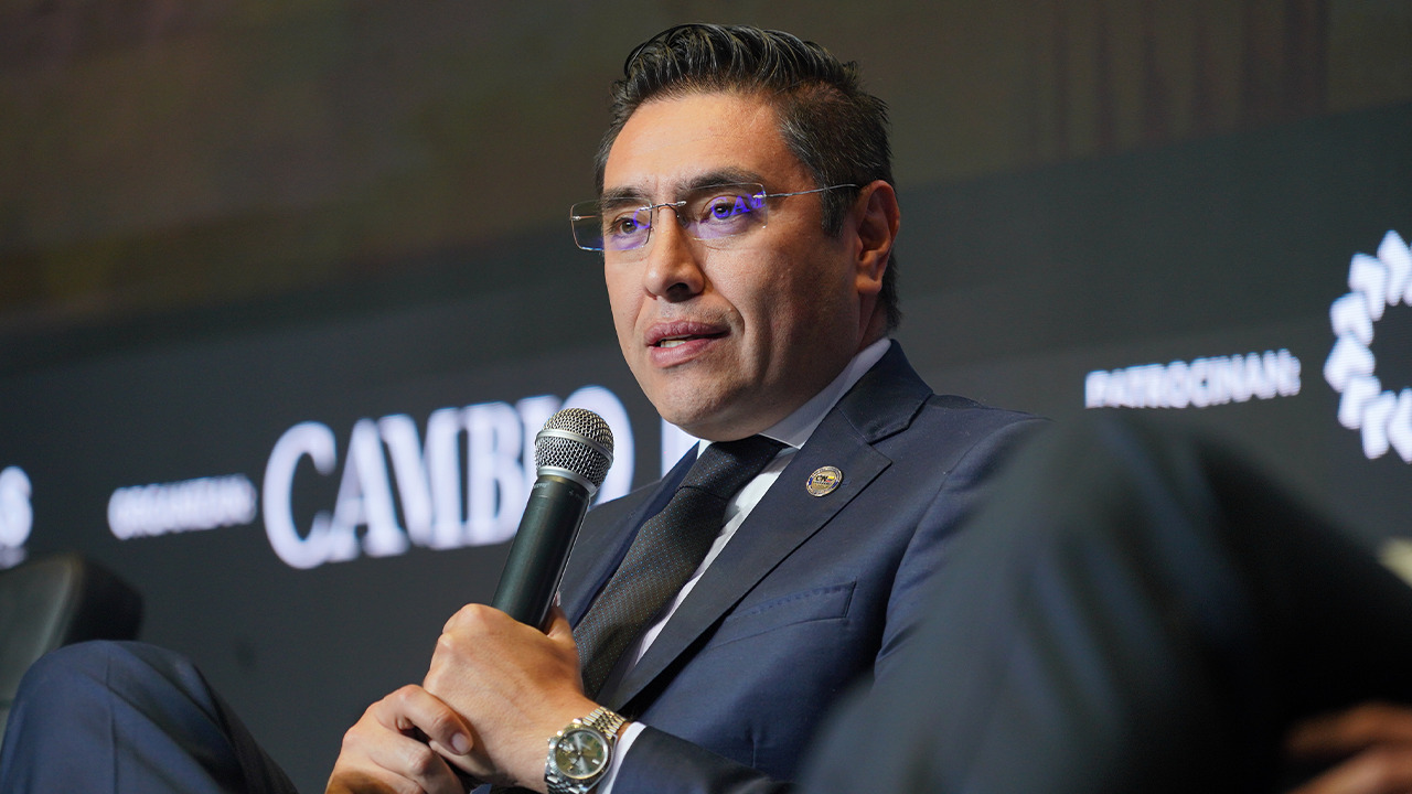 Cristian Quiroz, presidente del Consejo Nacional Electoral, CNE. Foto: Pablo David - CAMBIO