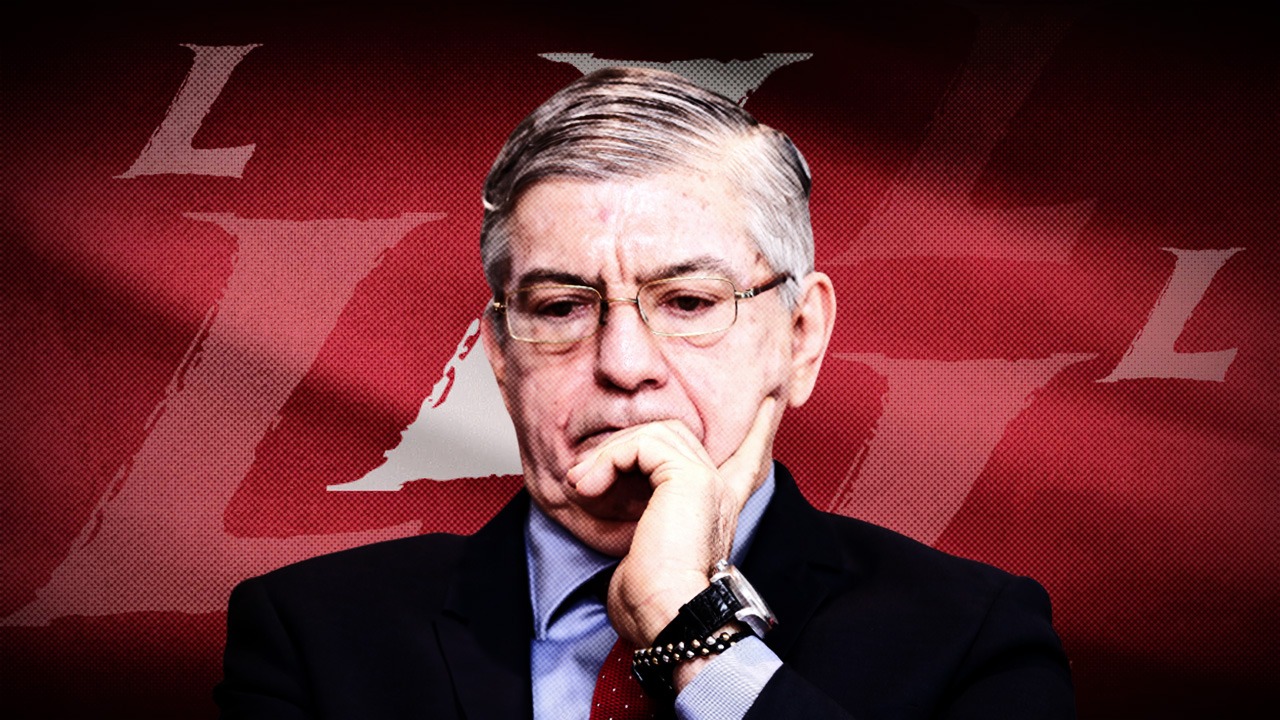 César Gaviria Trujillo, presidente de Colombia entre 1990 y 1994 y jefe del Partido Liberal. Fotoilustración: Yamith Mariño