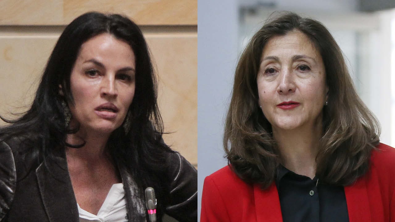 Sofía Gaviria Correa, Ingrid Betancourt Pulecio. Foto: Colprensa.