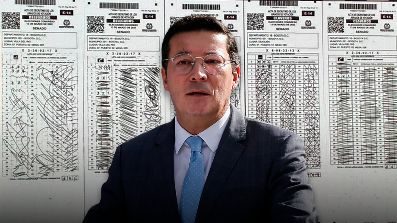 Hernán Penagos, registrador nacional del Estado Civil. | Crédito: Kim Vega - CAMBIO