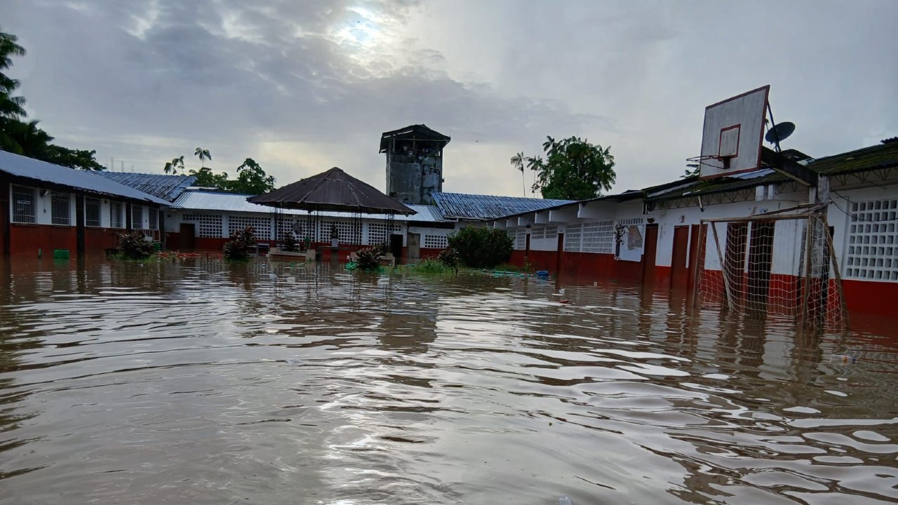 Las intensas lluvias han causado inundaciones en diferentes regiones del país. Créditos: UNGRD