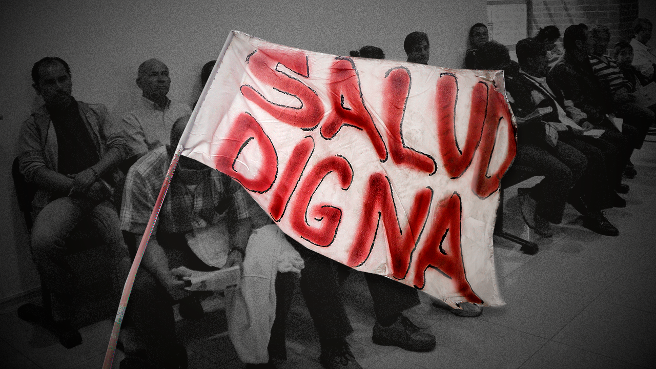 Salud digna. Fotoilustración de Kim Vega- CAMBIO y Colprensa.