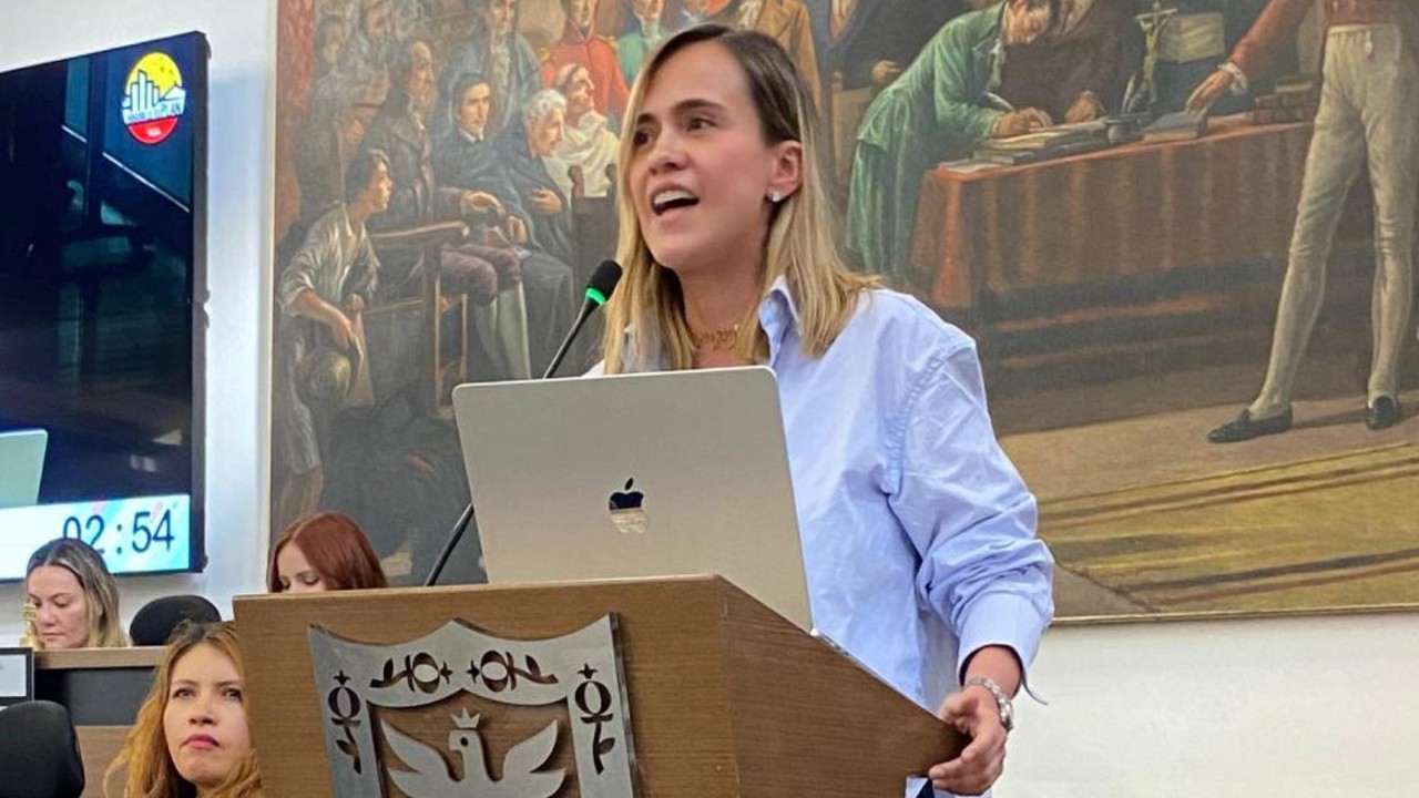 Laura Marcela Tami, secretaria de la Mujer de Bogotá. Créditos: Secretaría de la Mujer de Bogotá