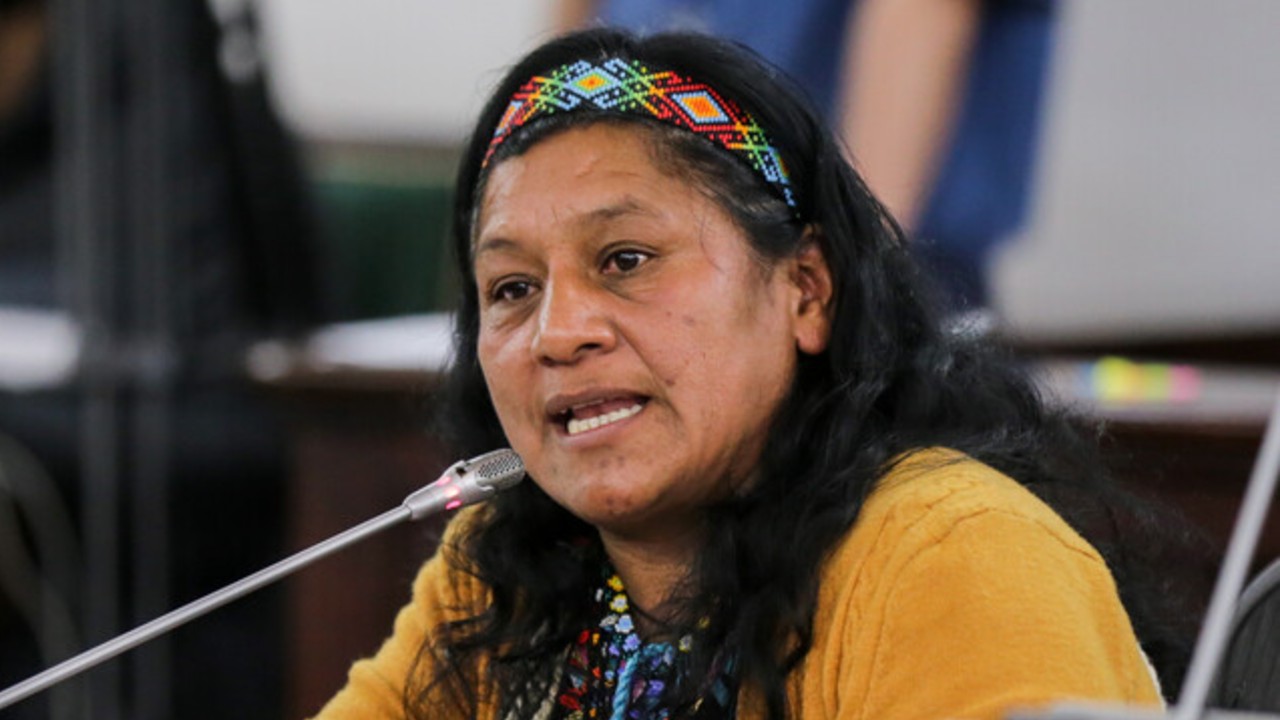 Aida Quilcué. Créditos: Colprensa