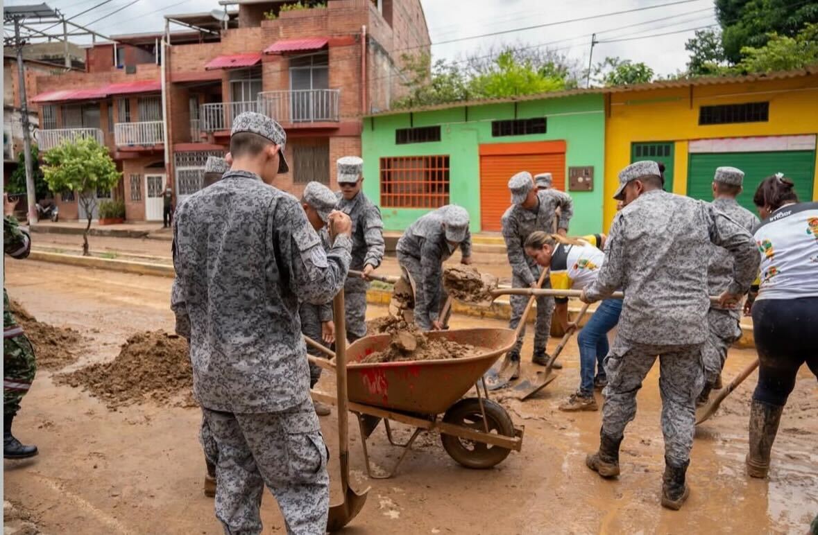 Las lluvias provocaron inundaciones y daños en Melgar, Tolima, en plena temporada turística de Semana Santa