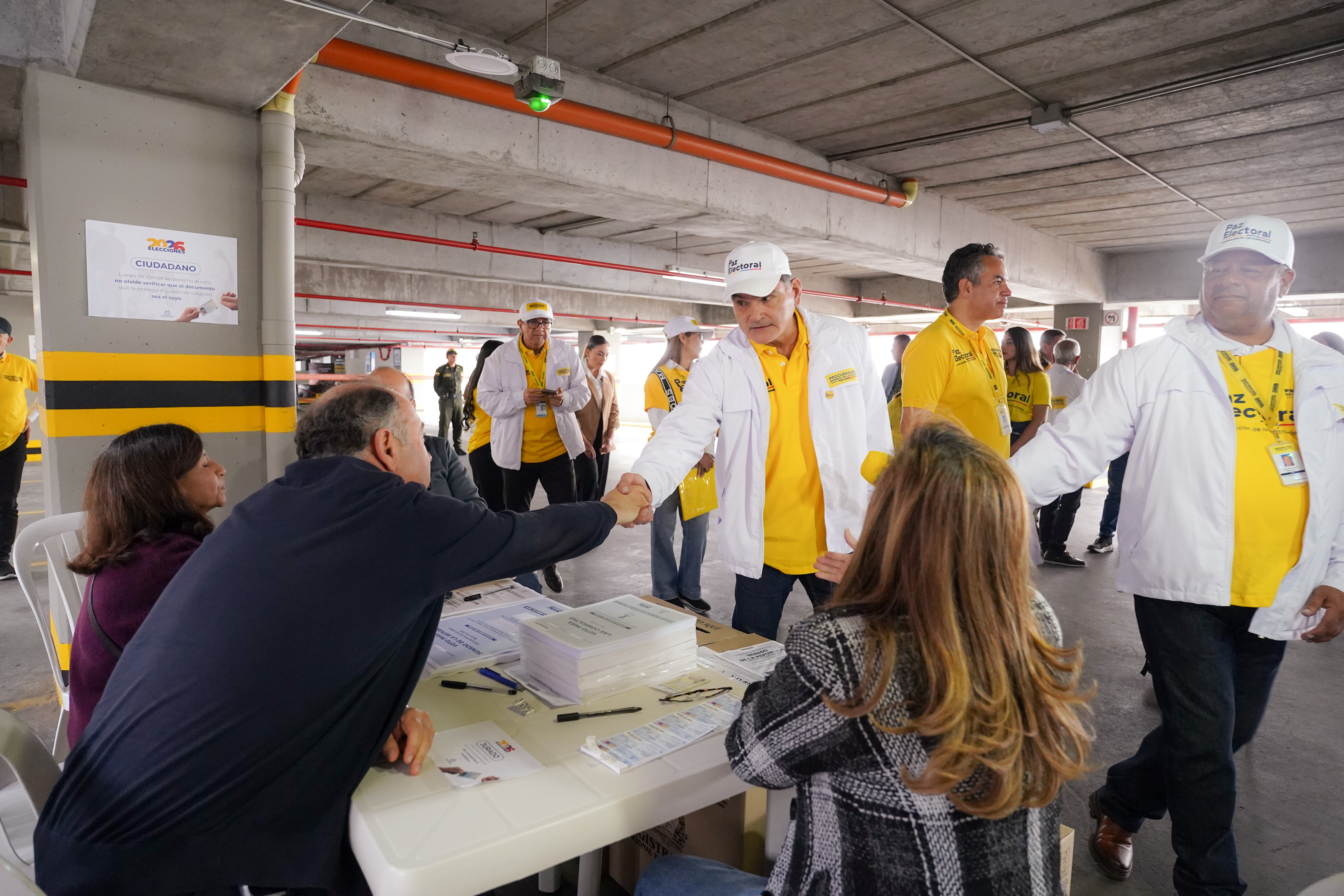 El procurador, Gregorio Eljach, revela que hasta ahora no existen indicios de que se esté preparando un fraude para las próximas elecciones presidenciales. FOTO: Procuraduría General de la Nación