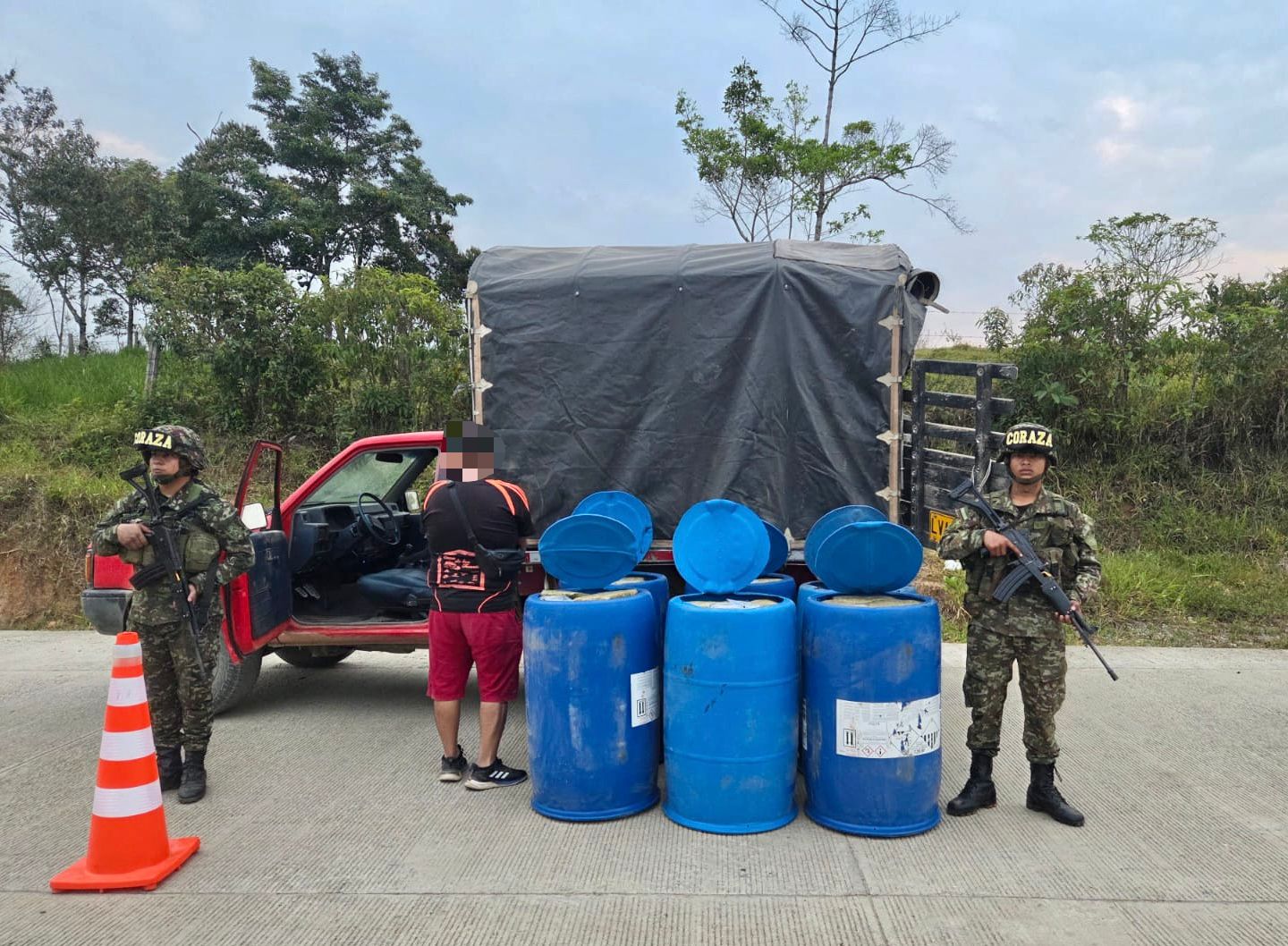 Tropas de la Séptima Brigada del Ejército dieron un golpe a la infraestructura de las disidencias de las Farc en el departamento del Meta.